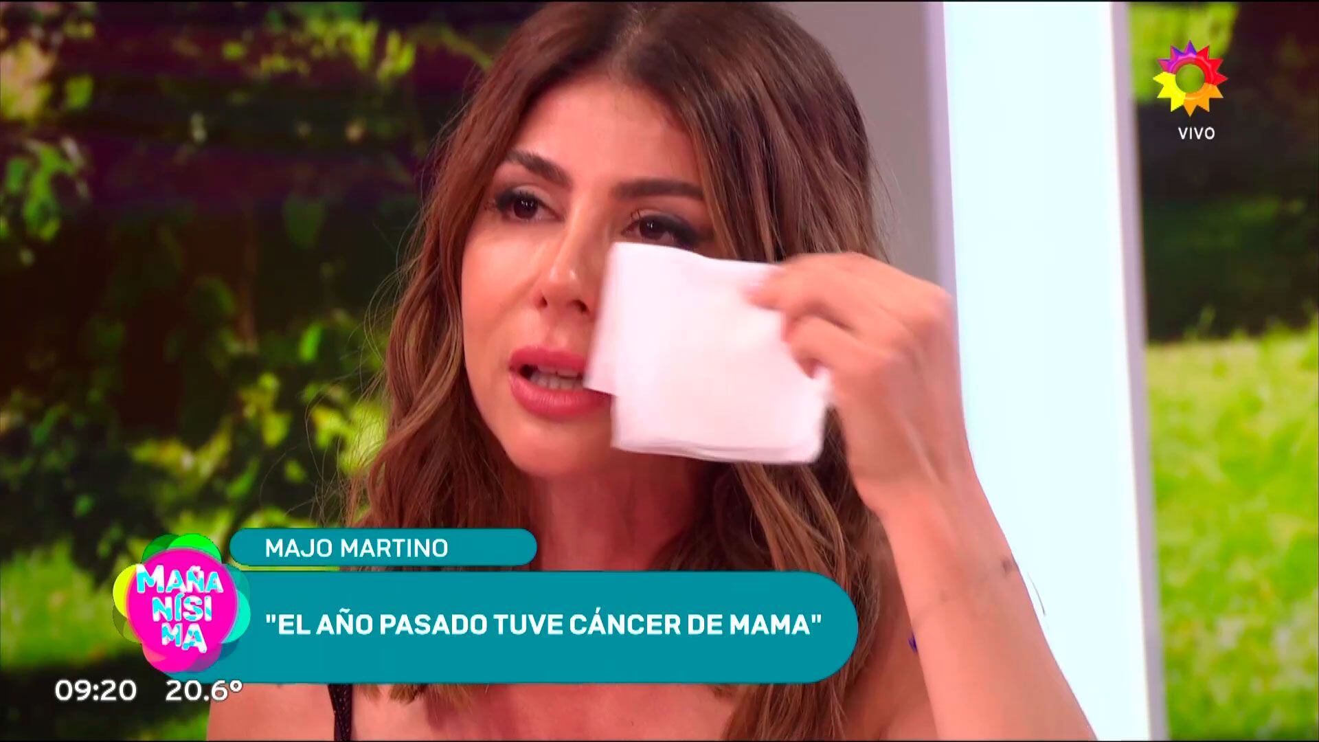 Fuerte revelación de Majo Martino: “El año pasado tuve cáncer de mama” |  Ciudad Magazine