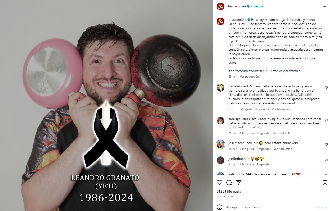 Por qué el primo influencer del Dibu Martínez, Leandro Granato, tuvo que  salir a desmentir su muerte en las redes sociales | Ciudad Magazine