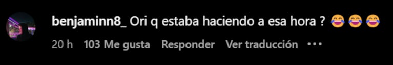 A Juli lo criticaron por sus posteos en pareja mientras su ex se estaba casando.