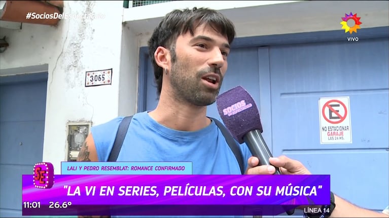 A Pedro Rosemblat le preguntaron si ya habló de casamiento con Lali Espósito y reaccionó sin filtros