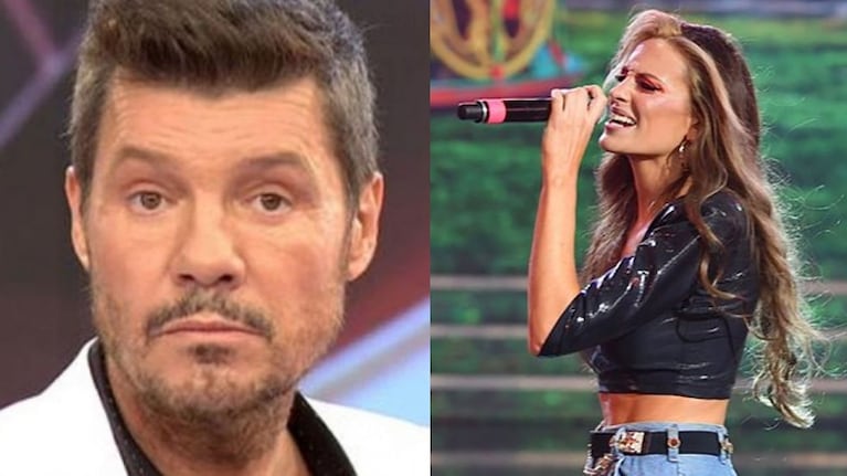 A Tinelli no le gustó que Melina Lezcano se quede afuera del Cantando en primera ronda.