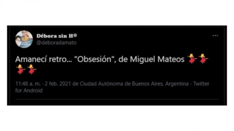 Ácido tweet de Débora D’Amato luego de que en LAM aseguraran que ella es la 'traidora' de Intrusos: "Obsesión"