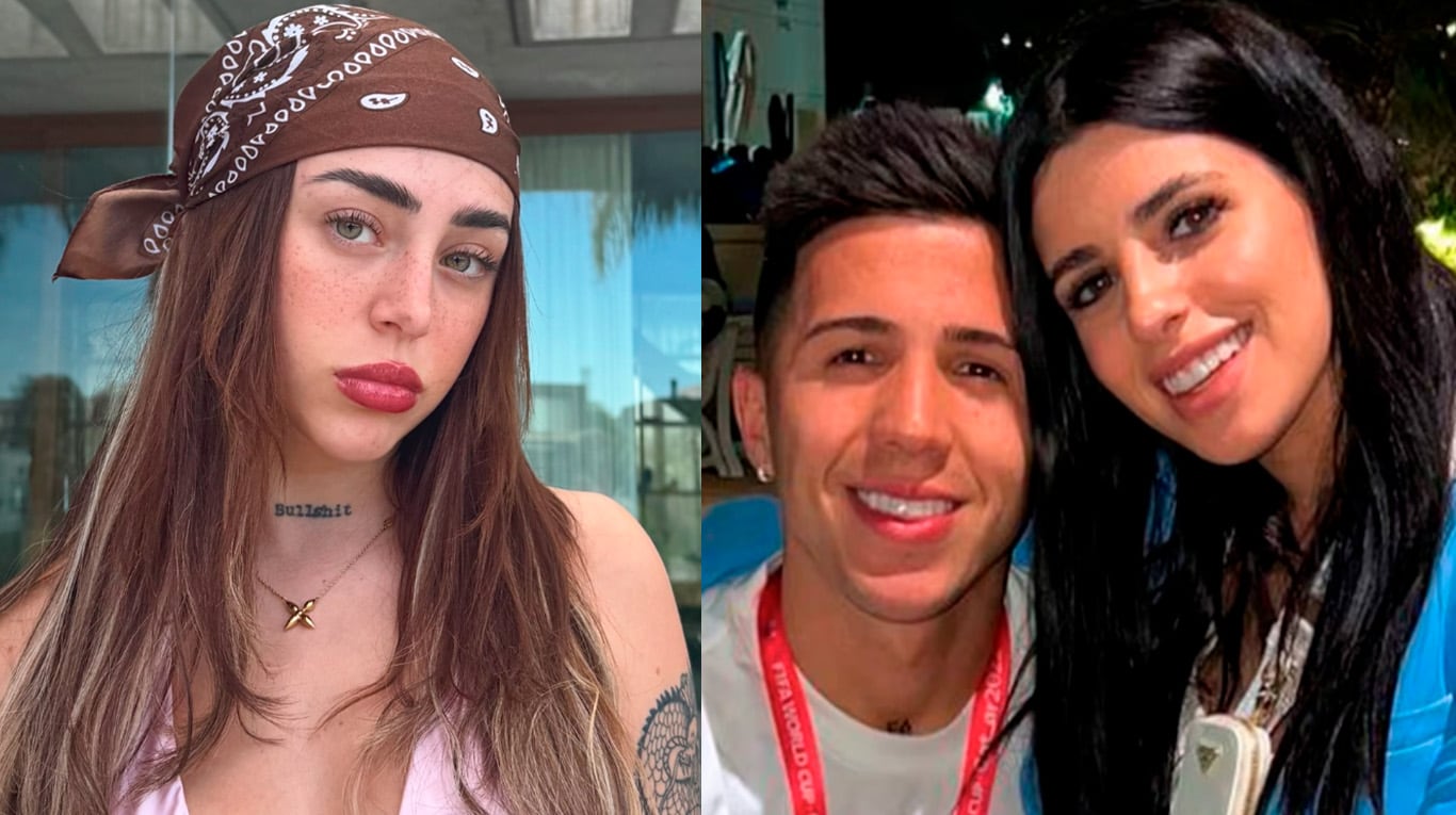 Acusan a Enzo Fernández de haberle sido infiel a Valentina Cervantes con Nicki Nicole.