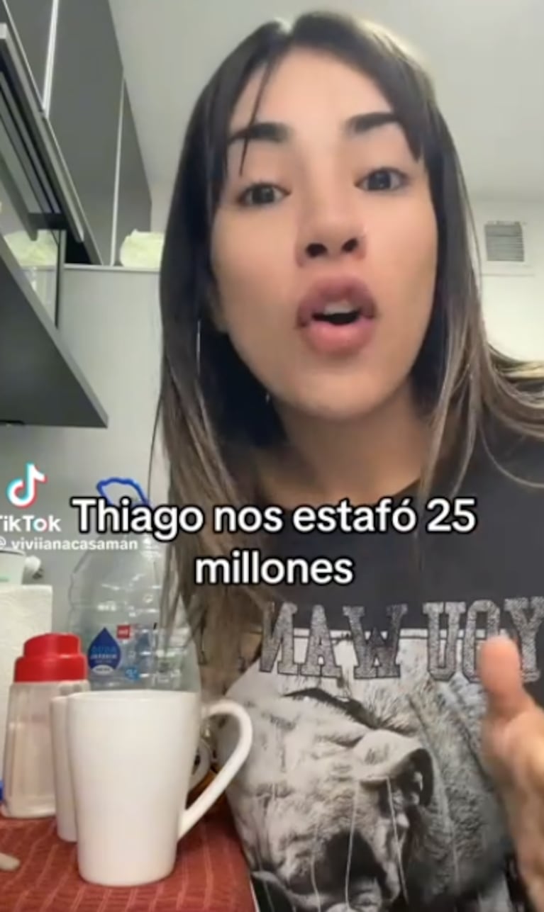 Acusaron a Thiago de haberse quedado con dinero de sus seguidores.