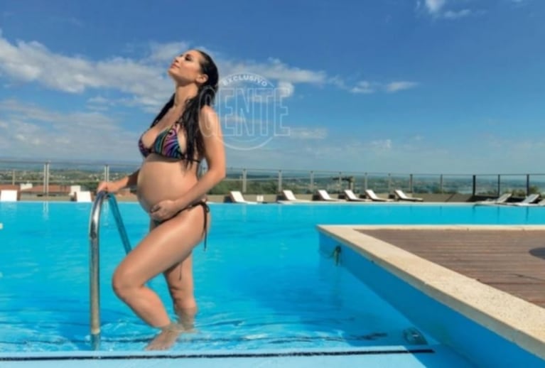 Adabel Guerrero lució su embarazo de 7 meses en bikini: "Es el regalo más hermoso de la vida, un milagro"