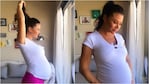 Adabel Guerrero y sus tiernas fotos luciendo su panza de 35 semanas: ¡Cada vez falta menos!