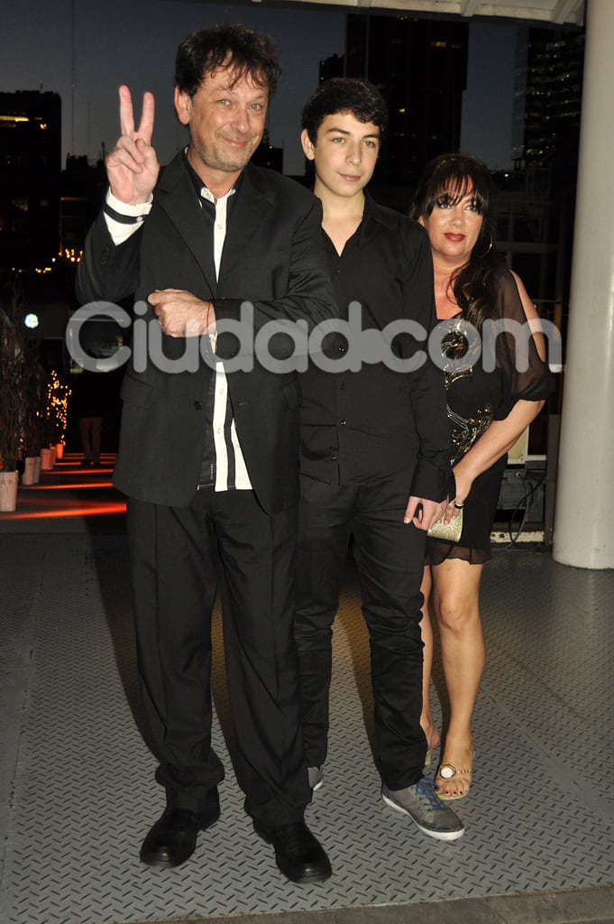 Adrián Korol, hermano de Diego, con su familia. (Foto: Jennifer Rubio-Ciudad.com)