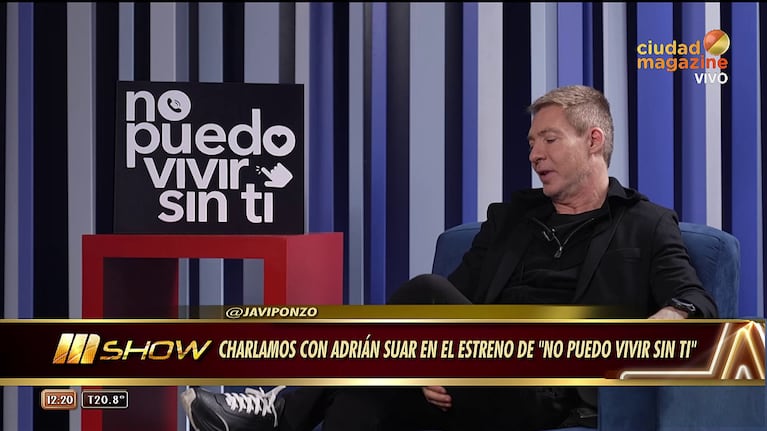 Adrián Suar en Mshow.