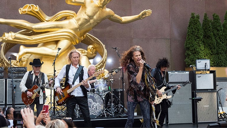 Aerosmith anunció su residencia musical en Las Vegas. (Foto: AP)