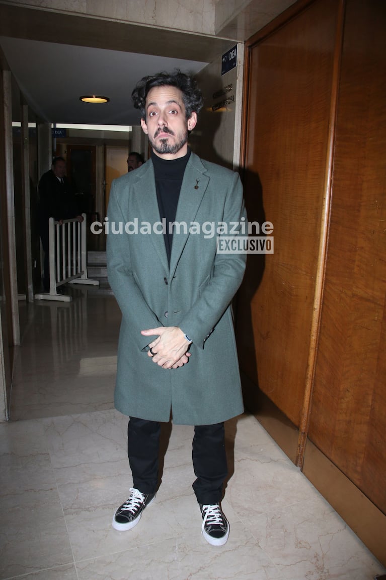 Agustín "Soy Rada" Aristarán en estreno de School of Rock (Foto: Movilpress).