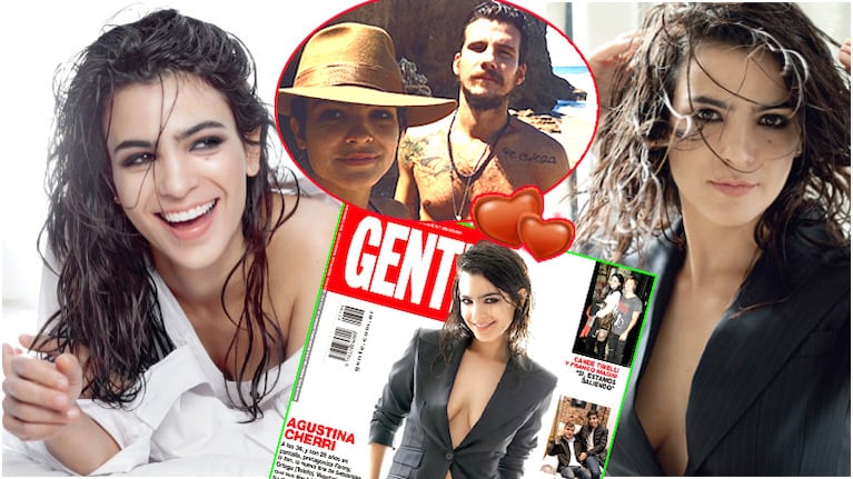 Agustina Cherri habló de sus deseos de ser madre nuevamente junto a su novio, Tomás Vera (Fotos: revista Gente)