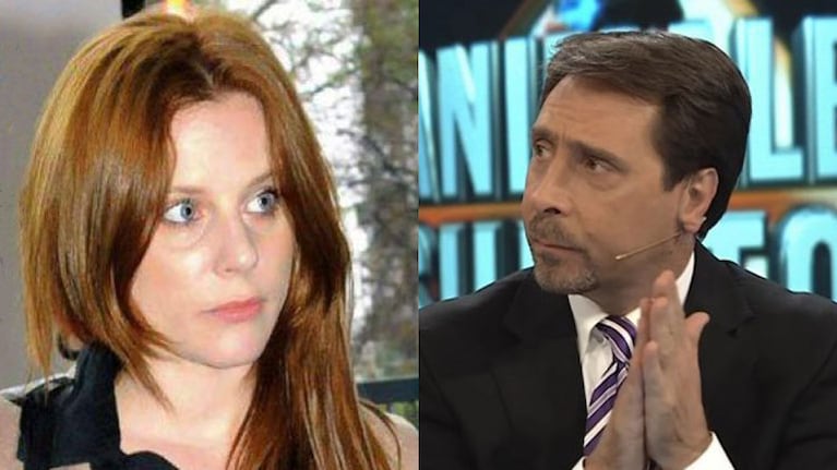 Agustina Kämpfer y Eduardo Feinmann 