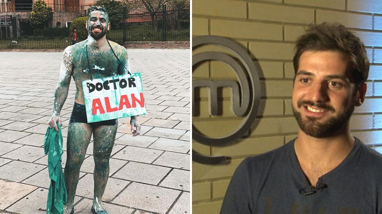 Alan Disavia, el ex MasterChef 2015, se recibió de psiquiatra. (Foto: Web)