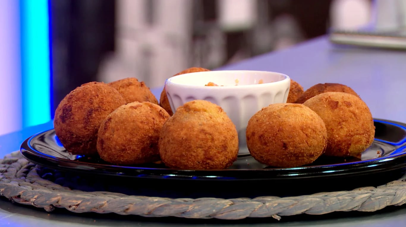 Albóndigas de lenguado con dip picante de mayonesa: un toque gourmet para tus comidas       