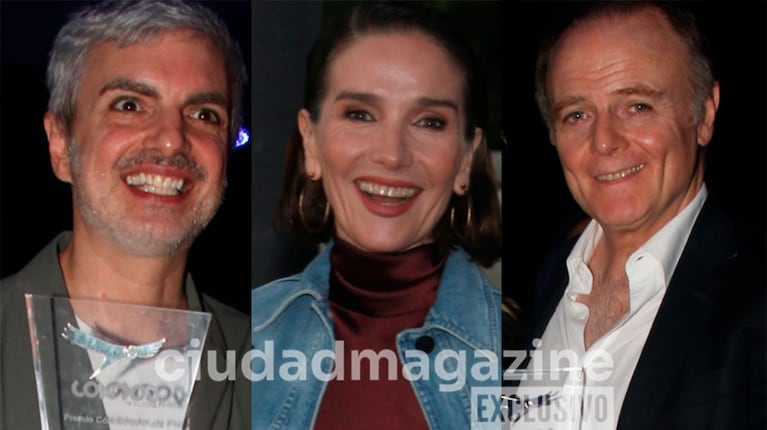 Ale Sergi, Natalia Oreiro, Luis Machín y más famosos en los Pemios Condor de Plata (Fotos: Movilpress).