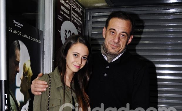 Alejandro Awada y su hija (Foto: Jennifer Rubio)