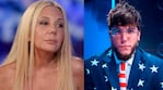 Alex Caniggia apoyó a una amiga de Mariana Nannis luego de que ella la mandara al frente.