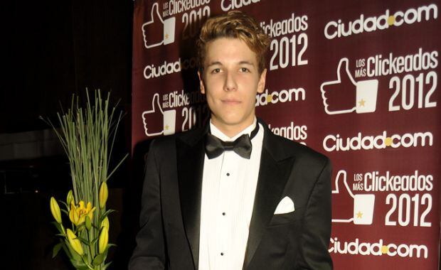 Alexander Caniggia en Los Más Clickeados 2012. (Foto: Jennifer Rubio-Ciudad.com)