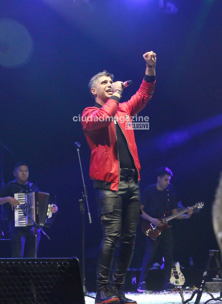 Alexis 'el Conejo' Quiroga en el Gran Rex (Foto: Movilpress).