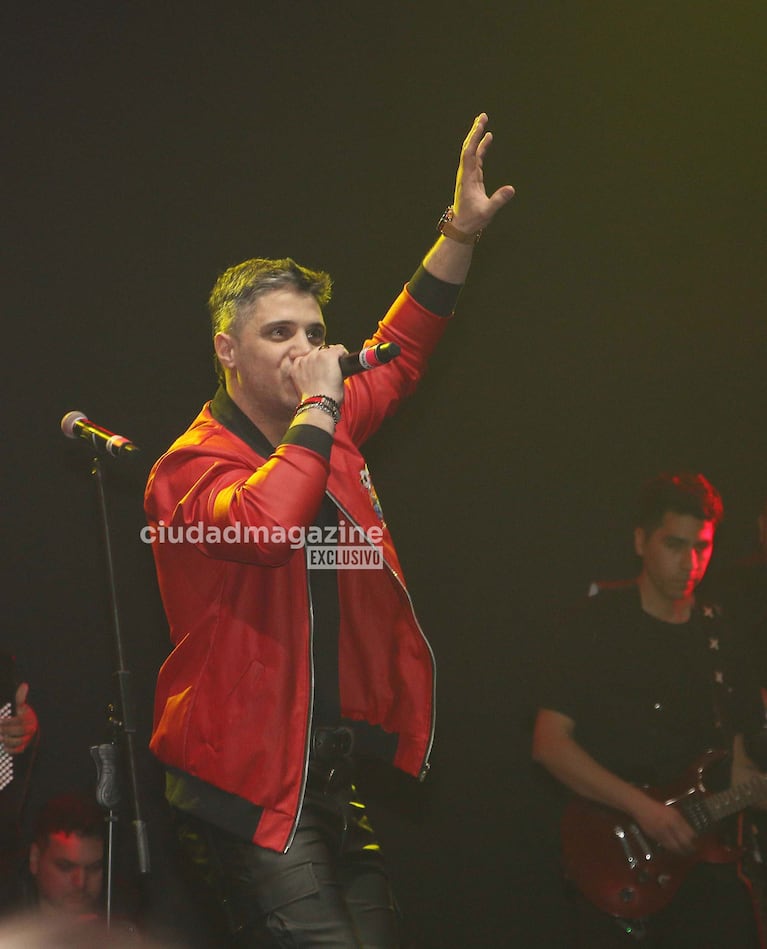 Alexis 'el Conejo' Quiroga en el Gran Rex (Foto: Movilpress).