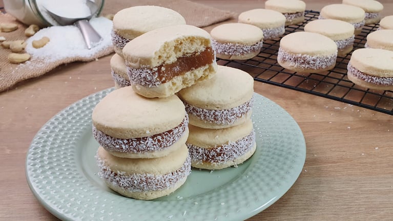 Alfajores de maicena: ideales para la merienda