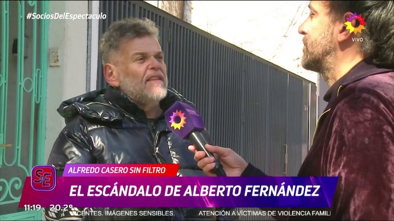 Alfredo Casero habló con Socios del Espectáculo.