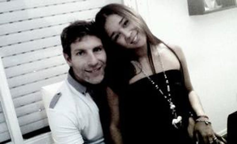 Aline y su papá del corazón, Martín Palermo. (Foto: Web)