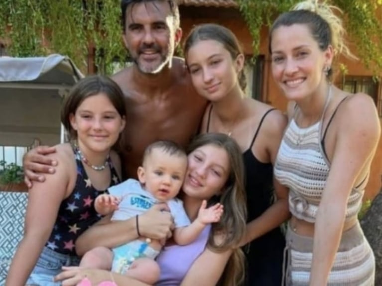 Allegra, la hija de Cubero y Neumann, festejó su cumpleaños en la casa de la madre de Mica Viciconte