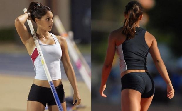 Allison Stokke, saltadora con garrocha por Estados Unidos. (Fotos: Web)