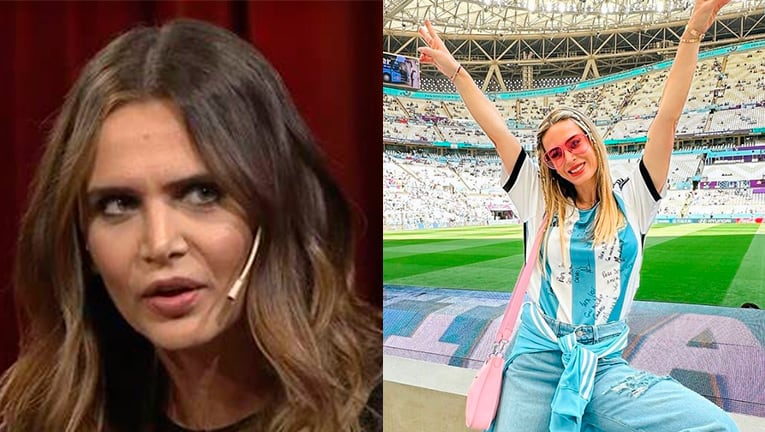 Amalia Granata destrozó a Jésica Cirio por haber viajado al Mundial Qatar 2022.