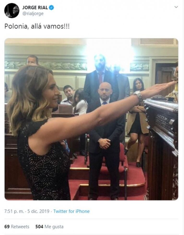 Amalia Granata salió al cruce de Jorge Rial por compararla con Hitler: "Es nefasto"