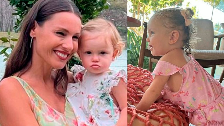 Ana García Moritán enterneció con su look playero desde Punta Cana con Pampita.