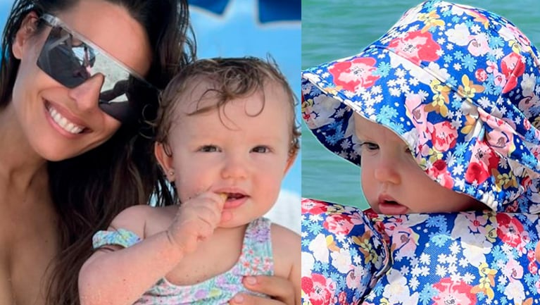 Ana, la hija de Pampita, lució un look playero súper canchero en Miami.