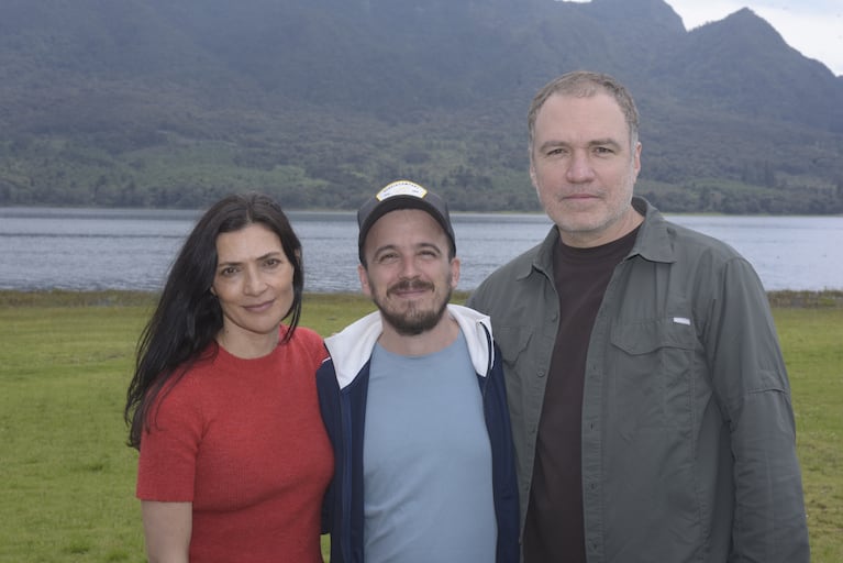 Ana María Orozco, Patricio Lumerman y Salvador del Solar