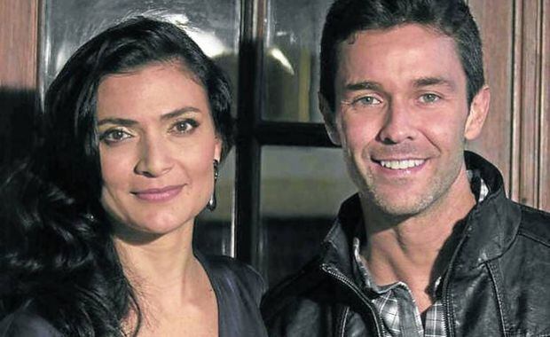 Ana María Orozco y Mariano Martínez, protagonista dela nueva ficción. (Foto: Clarín)