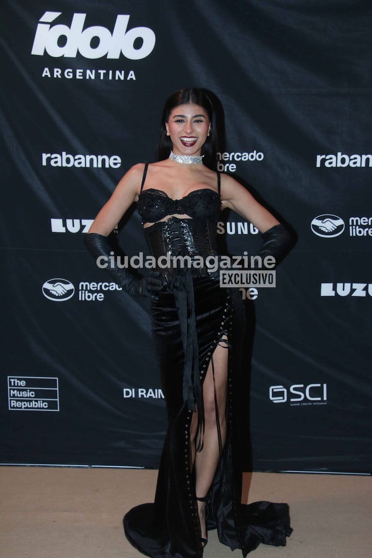 Anabel Sánchez en los Premios Ídolo (Foto: Movilpress).