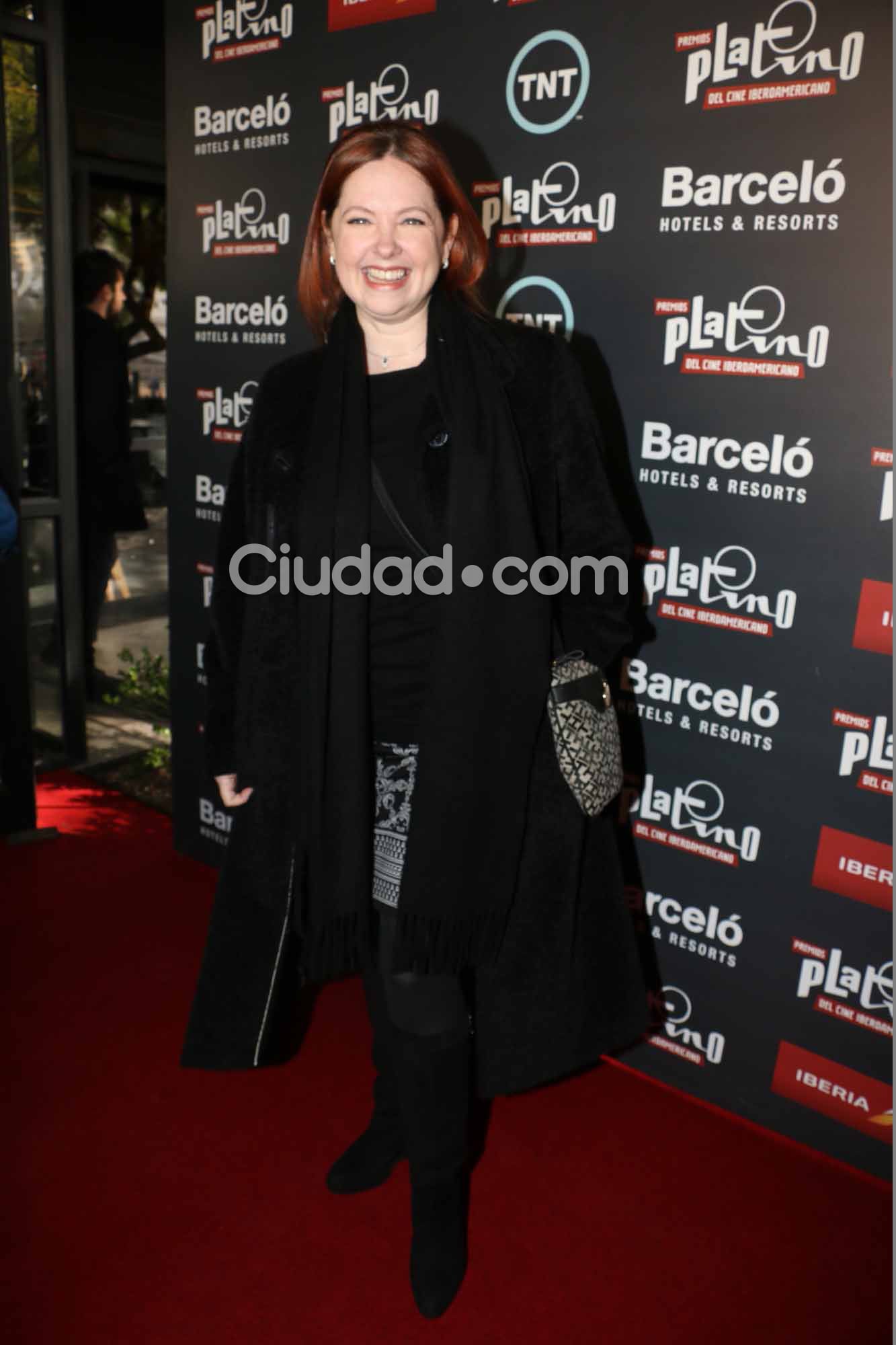 Andrea Del Boca, en las nominaciones de los Premios Platino (Foto: Movilpress)