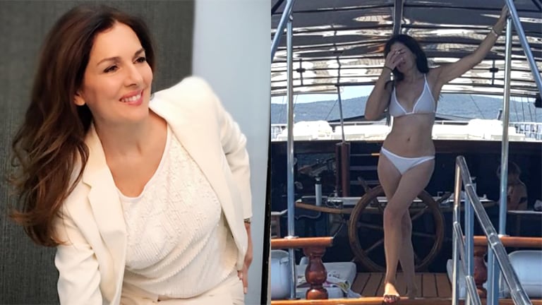 Andrea Frigerio, diosa total en Croacia (Foto: Instagram).