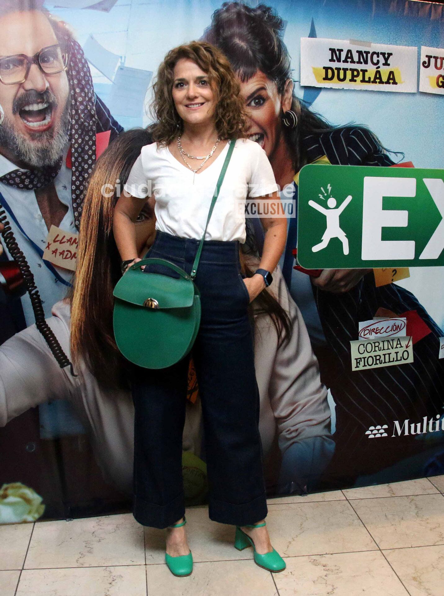 Andrea Pietra en el estreno. (Foto: Movilpress)