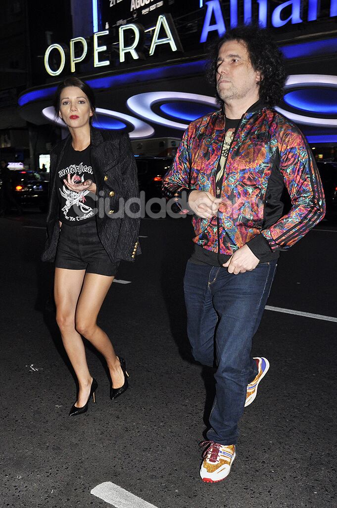 Andrés Calamaro y Mica Breque. (Foto: Jennifer Rubio-Ciudad.com)