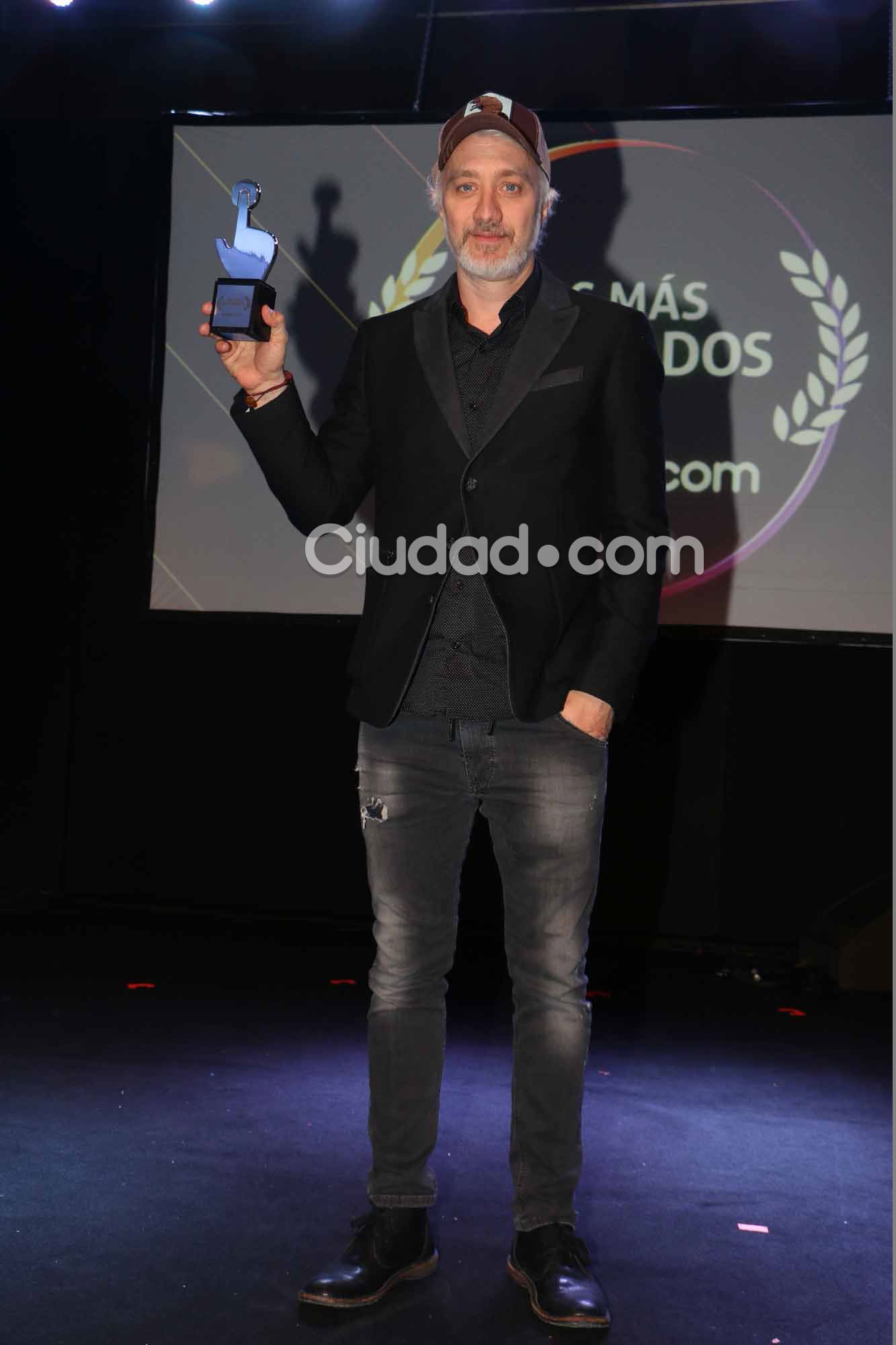 Andy Kusnetzoff en la gala de Ciudad.com. (Foto: Movilpress)