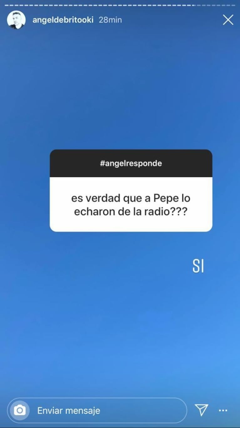 Ángel de Brito contó la decisión de la radio que compartían Laurita Fernández y Pepe Ochoa tras su pelea