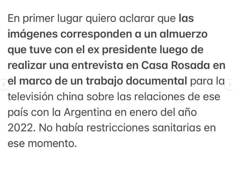 Ángel de Brito fulminó a Tamara Pettinato, indignado con su comunicado sobre sus visitas a Alberto Fernández