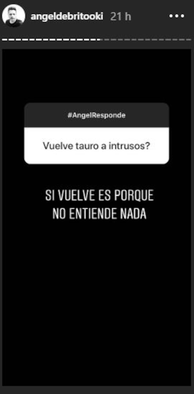 Ángel de Brito opinó sobre la posible vuelta de Marcela Tauro a Intrusos y fue implacable con Jorge Rial: "Muchos nabos le tienen miedo"