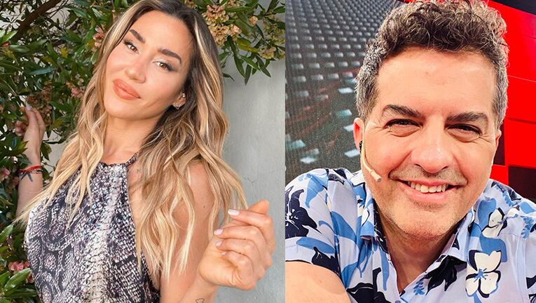 Ángel de Brito publicó un picante intercambio de mensajes con Jimena Barón.