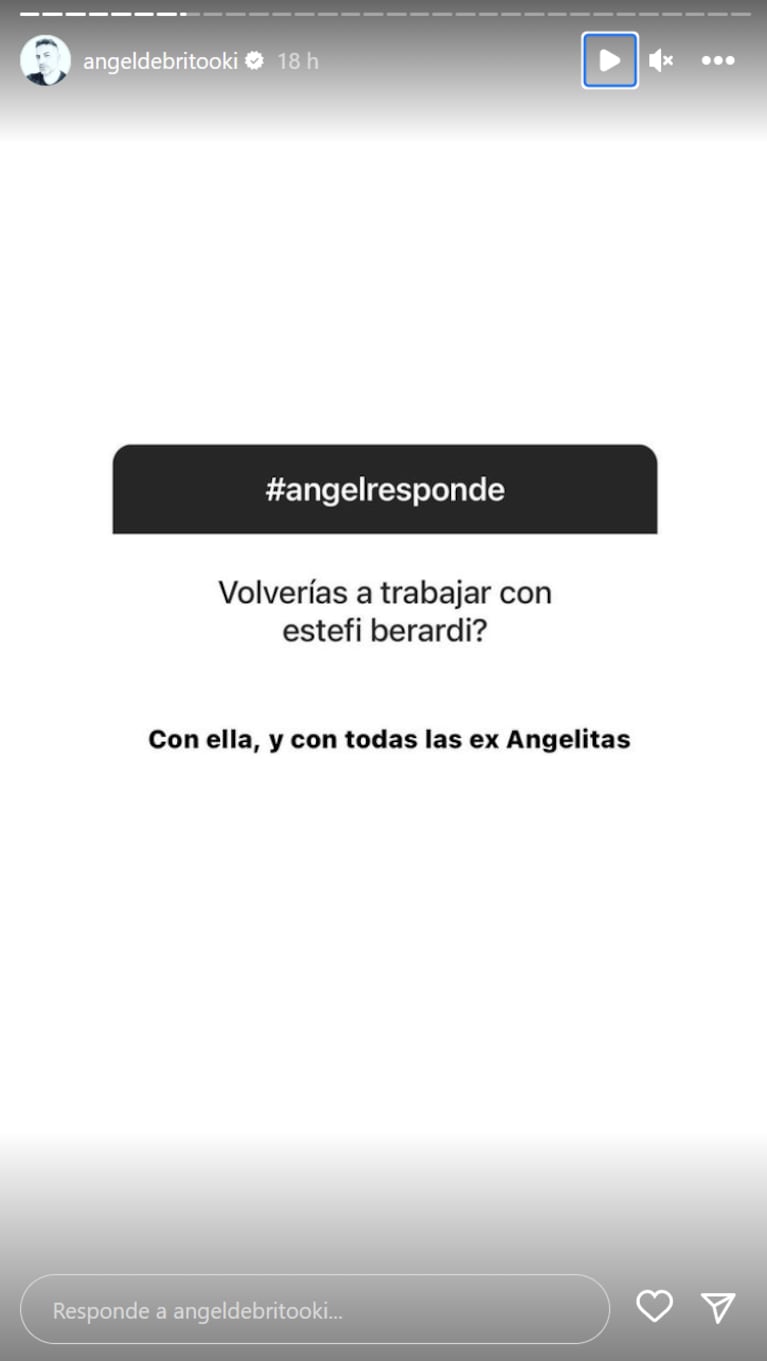 Ángel de Brito respondió tajante si volvería a trabajar con Estefi Berardi