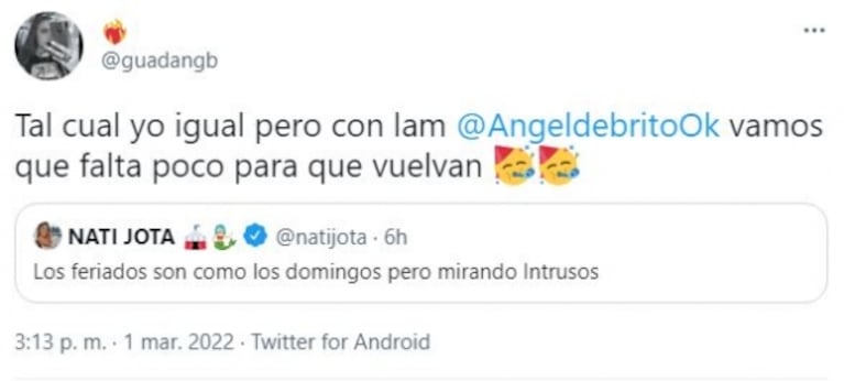 Ángel de Brito reveló a qué famosa la quiso tener de angelita: "Me gustaba Nati Jota, pero no puede"