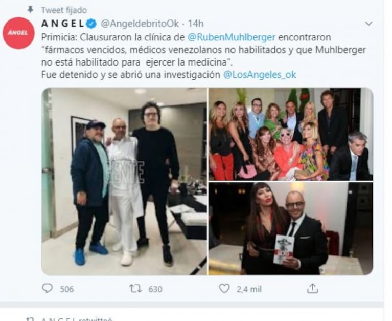 Ángel de Brito reveló la fórmula del llamado 'suerito mágico' del Dr. Mühlberger: "¿Proteína con Nesquik y una etiqueta propia?"