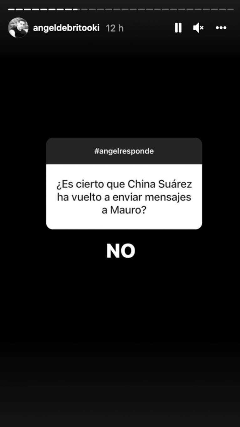 Ángel de Brito reveló si es cierto que China Suárez volvió a mandarle mensajes a Mauro Icardi: "No"