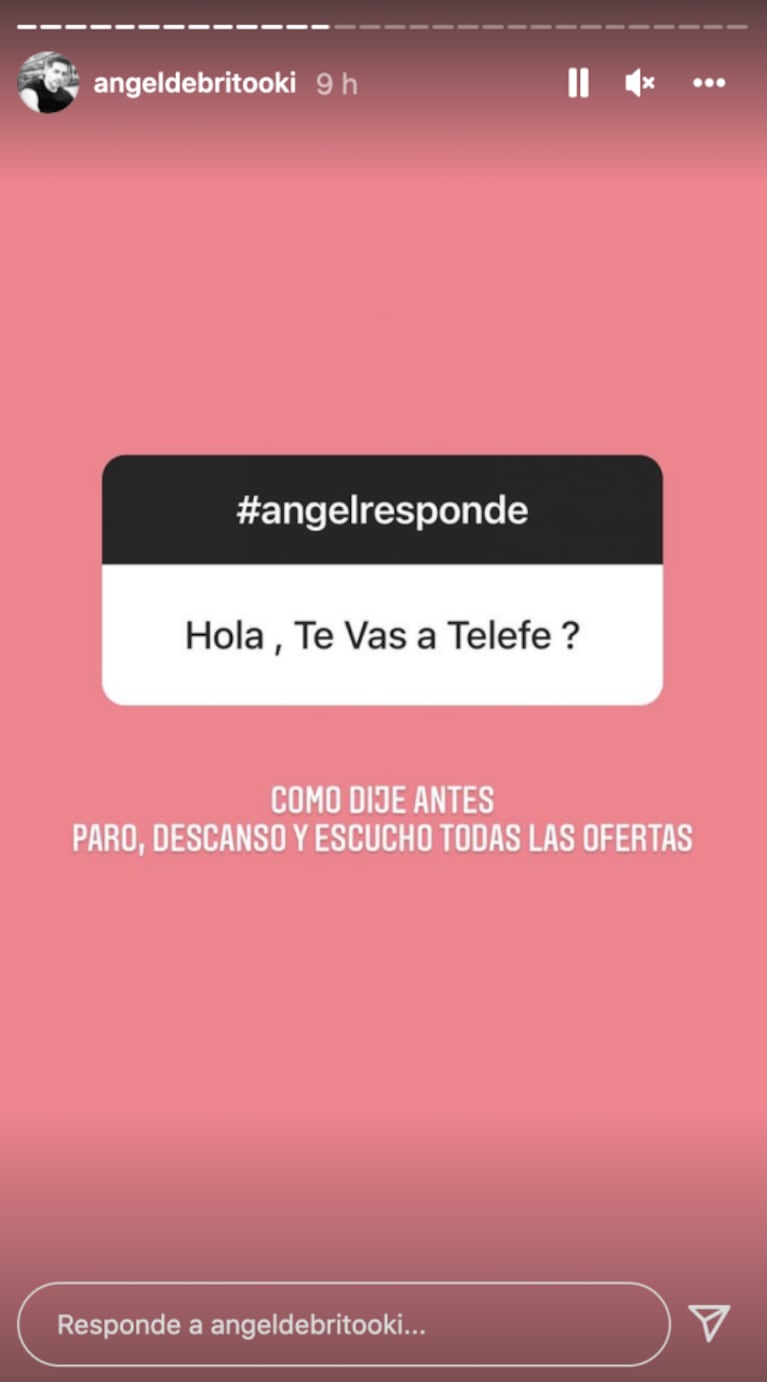 Ángel de Brito sorprendió al revelar qué hará cuando termine Los ángeles de la mañana: "Escucho propuestas"